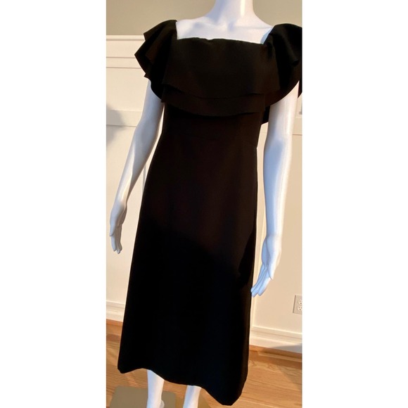 Banana Republic Off-The-Shoulder Ruffle Dress Size 6 MSRP $120 WD12 - Picture 12 of 15